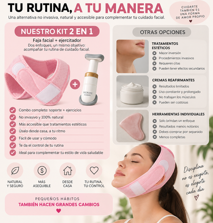 Kit Reductor de Papada  2 en 1™
