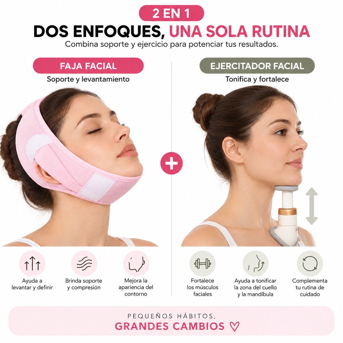 Kit Reductor de Papada  2 en 1™