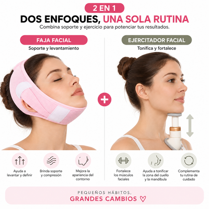 Kit Reductor de Papada  2 en 1™