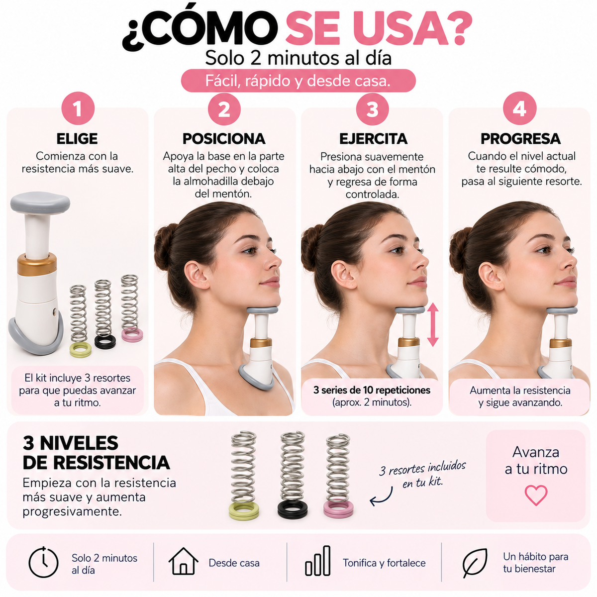 Kit Reductor de Papada  2 en 1™