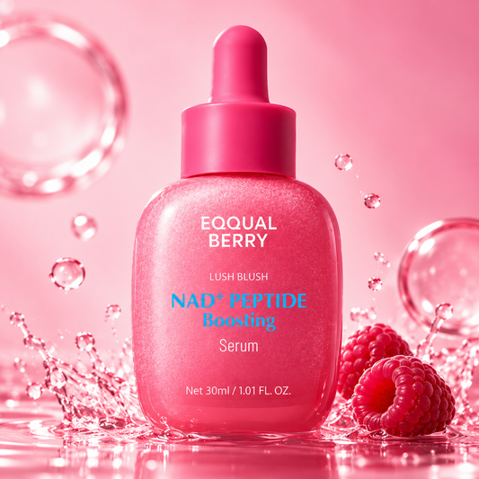 Sérum Facial Coreano Reafirmante e Iluminador NAD+ Peptide – EQQUAL BERRY