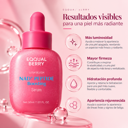 Sérum Facial Coreano Reafirmante e Iluminador NAD+ Peptide – EQQUAL BERRY